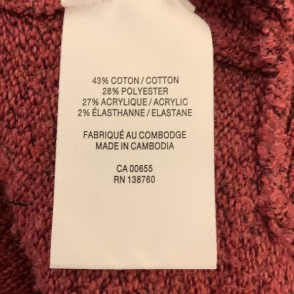 Reitmans Dusty Rose Knit Sweater - Picture 7 of 8